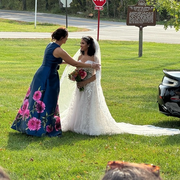 Kay Unger Andrea Walk Thru Jumpsuit. (Sold Out Online) - Picture 15 of 16